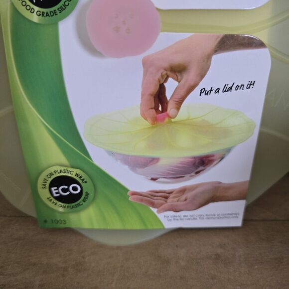 Charles Viancin Lilypad Silicone Baking & Storage Suction Lid Medium 8" Inch - Picture 5 of 7